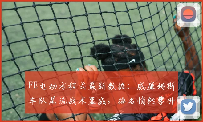 FE电动方程式最新数据：威廉姆斯车队尾流战术显威，排名悄然攀升